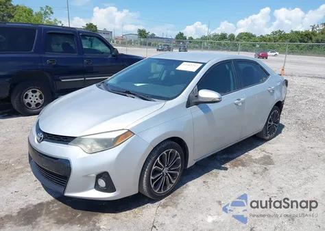 2016 Toyota Corolla S Plus z USA, uszkodzony, nr VIN 5YFBURHE8GP480810
